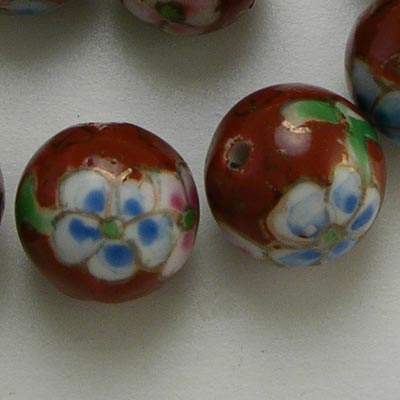 Lot 50 Porcelain Beads 12 mm
