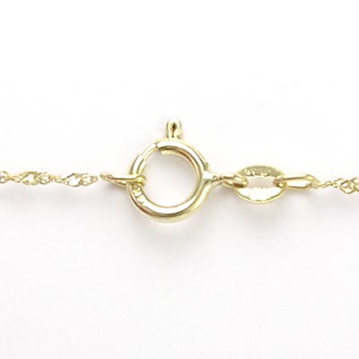 14k Gold White Lab Grown Diamond Pendant 1ct.