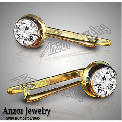 Russian Syle Earrings in 14k Rose gold 585
