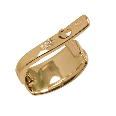 14k Rose Gold Diamond Russian style Earrings
