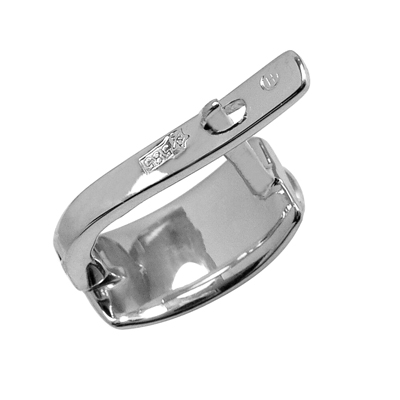 14k White Gold Diamond Earrings Russian Jewelry