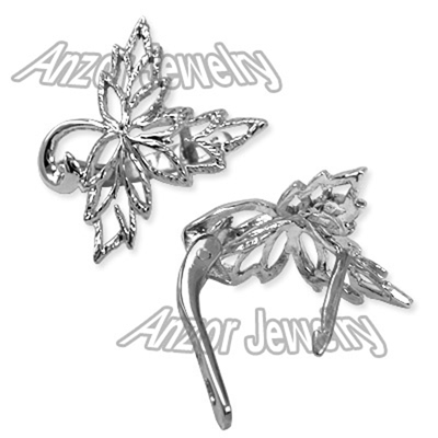 14k Solid Gold Design Earrings