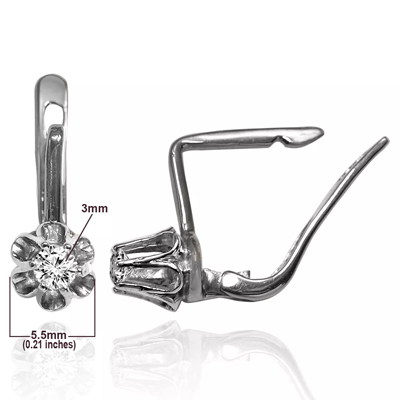 European Style Diamond Earrings  585