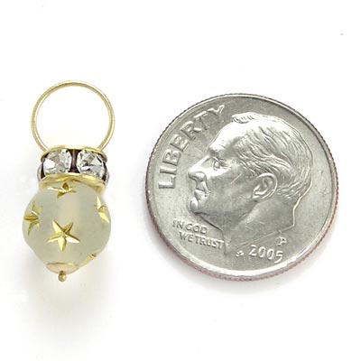 14k Gold Swarovski Charms