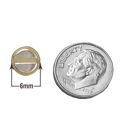 14K Gold Screw Stud Earrings
