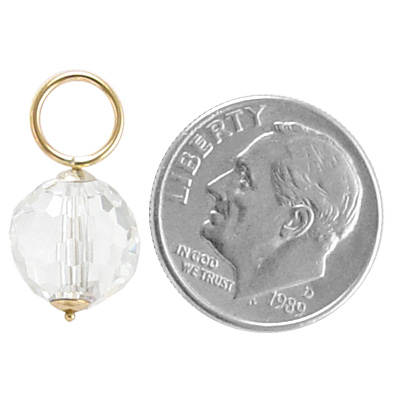 14k Solid Gold Earring Charms
