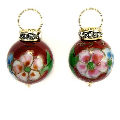 14k Gold Swarovski Charms
