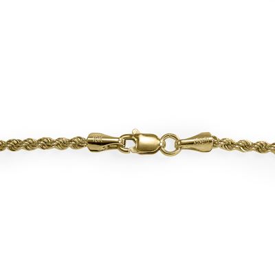 10k Gold Rope Chain necklace