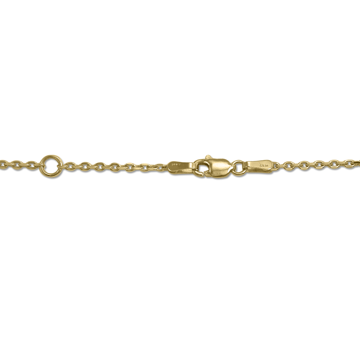 14k solid Gold Mother of Pearl Necklace