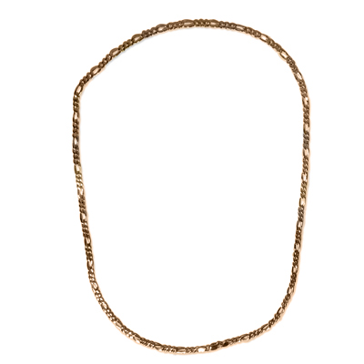 14k Gold Figaro Chain Necklace