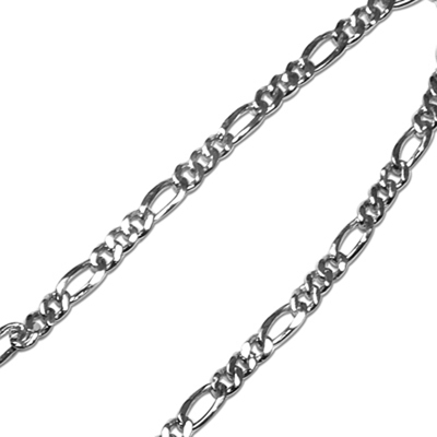 14k Gold Figaro Chain Necklace