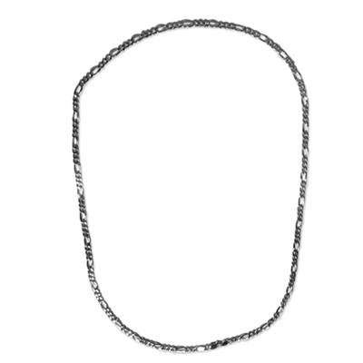 14k Gold Figaro Chain Necklace
