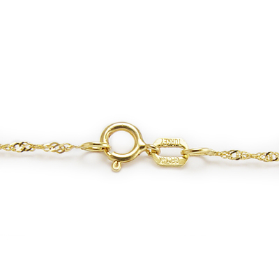 14k Gold Diamond and Ruby Pendant