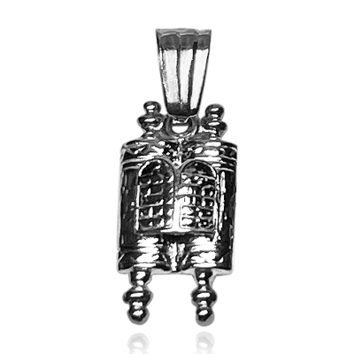 14k Gold Torah Star of David Jewish Mogen Pendant