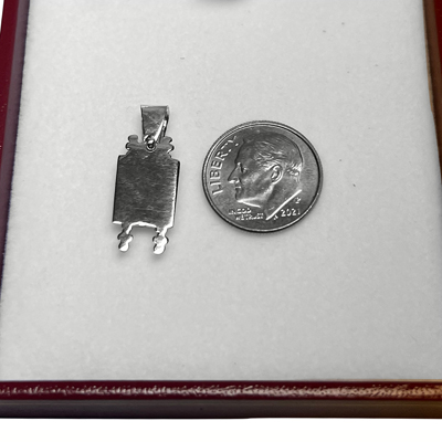 14k Gold Torah Star of David Jewish Mogen Pendant