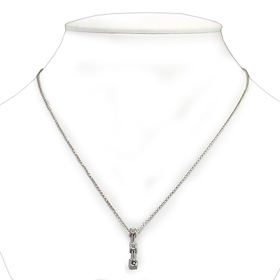 14k Gold Diamond Pendant