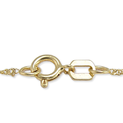 14k Pearl Pendant on Chain Necklace
