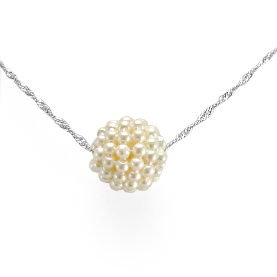 14k Gold Pearl Necklace