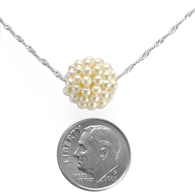 14k Gold Pearl Necklace