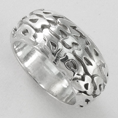 14k Gold Celtic Knot Band Ring