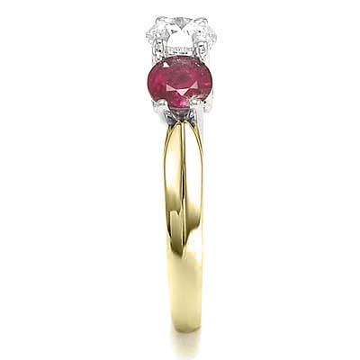14k Two-Tone Gold Diamond Ring