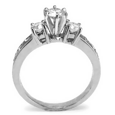 14k White Gold 1.15cwt Diamond Engagement Ring