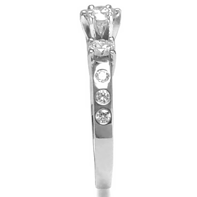14k White Gold 1.15cwt Diamond Engagement Ring