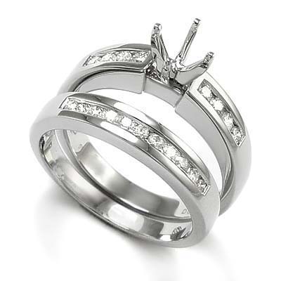 14k Gold Diamond Engagement Ring
