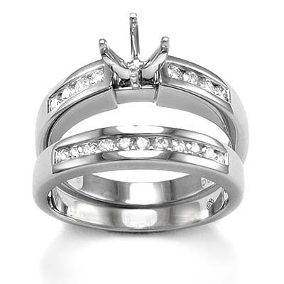 14k Gold Diamond Engagement Ring