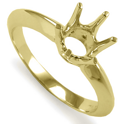 Knife Edge Ring Mounting 10K