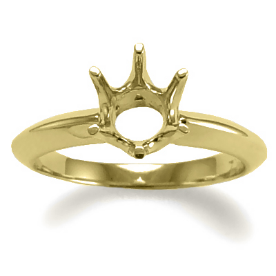 Knife Edge Ring Mounting 10K