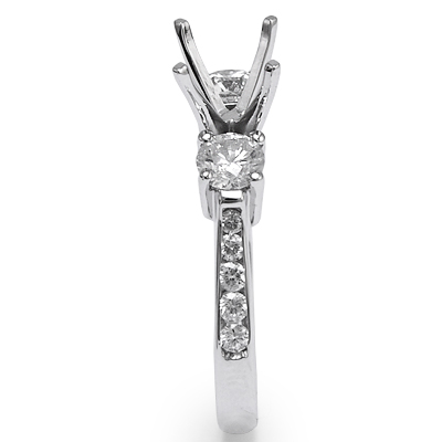 950 Platinum engagement ring  Setting