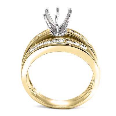 14k Gold Diamond Engagement Ring