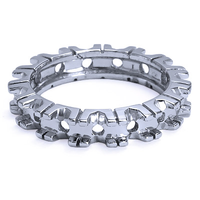 950 Platinum Wedding Band Setting