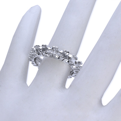 950 Platinum Wedding Band Setting