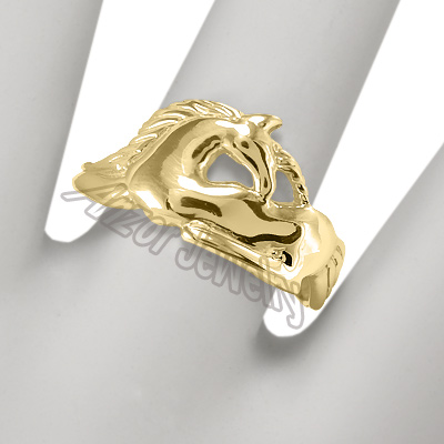 Unicorn Ring Horse lover's Ring 10k