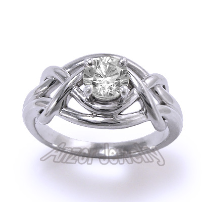 18k Gold Lab Grown Diamond Ring