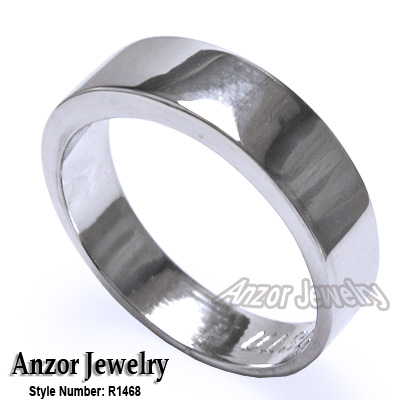 14k Gold Plain Wedding Band
