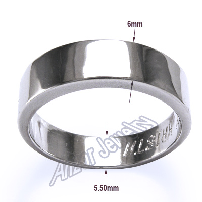 14k Gold Plain Wedding Band