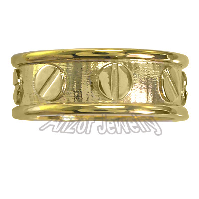 Men's 14k Yellow Gold Wedding Band