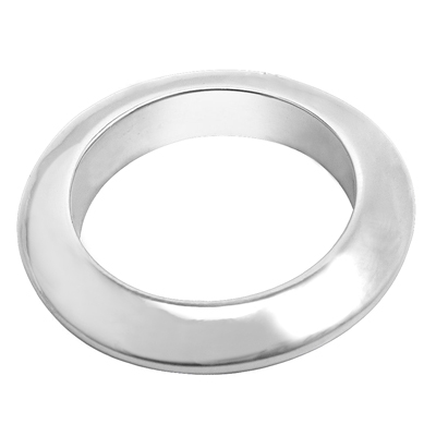 Platinum Knife Edge Wedding Band Ring