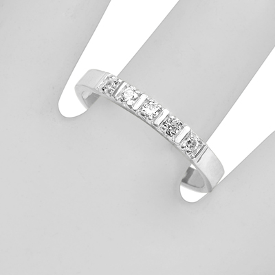 14k Gold Wedding Band Genuine Diamond Ring