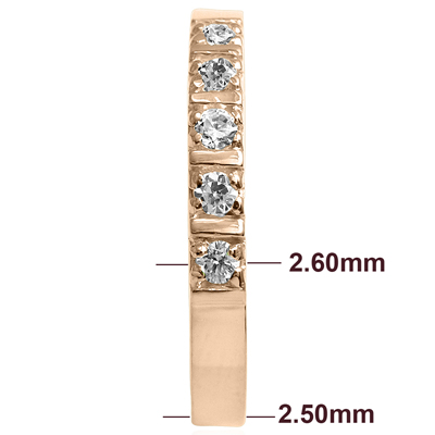 14k Gold Wedding Band Genuine Diamond Ring