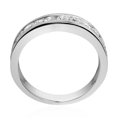 Platinum 950 Diamond Wedding Band ring