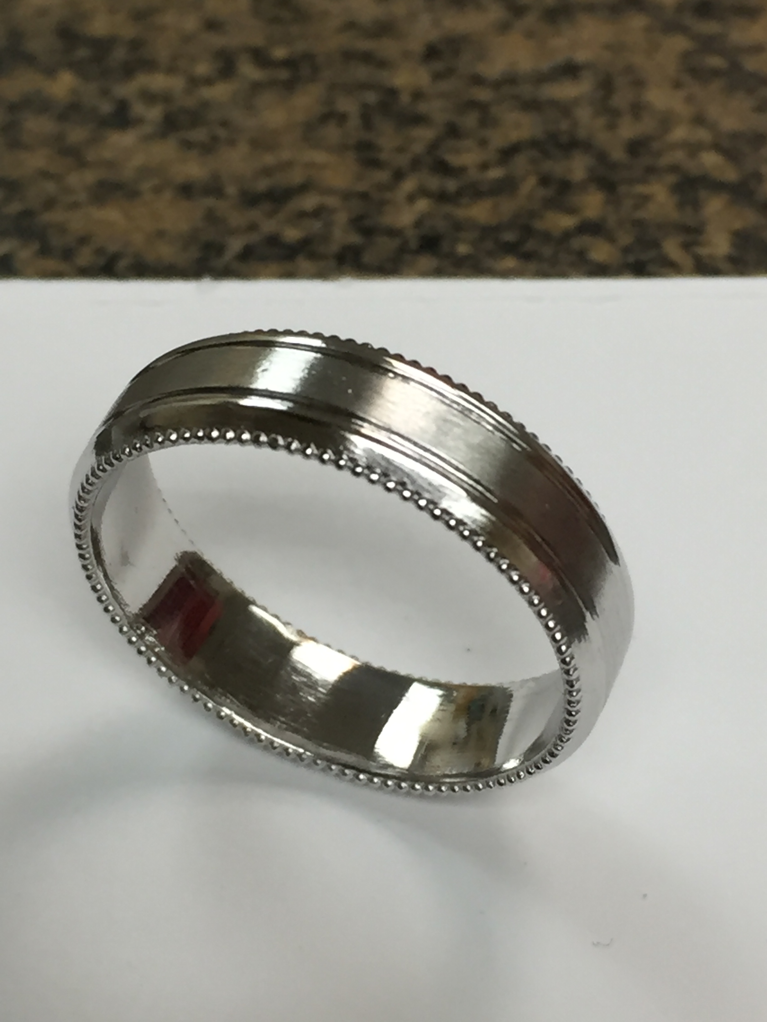 Men's Platinum 950 Plain Wedding Band
