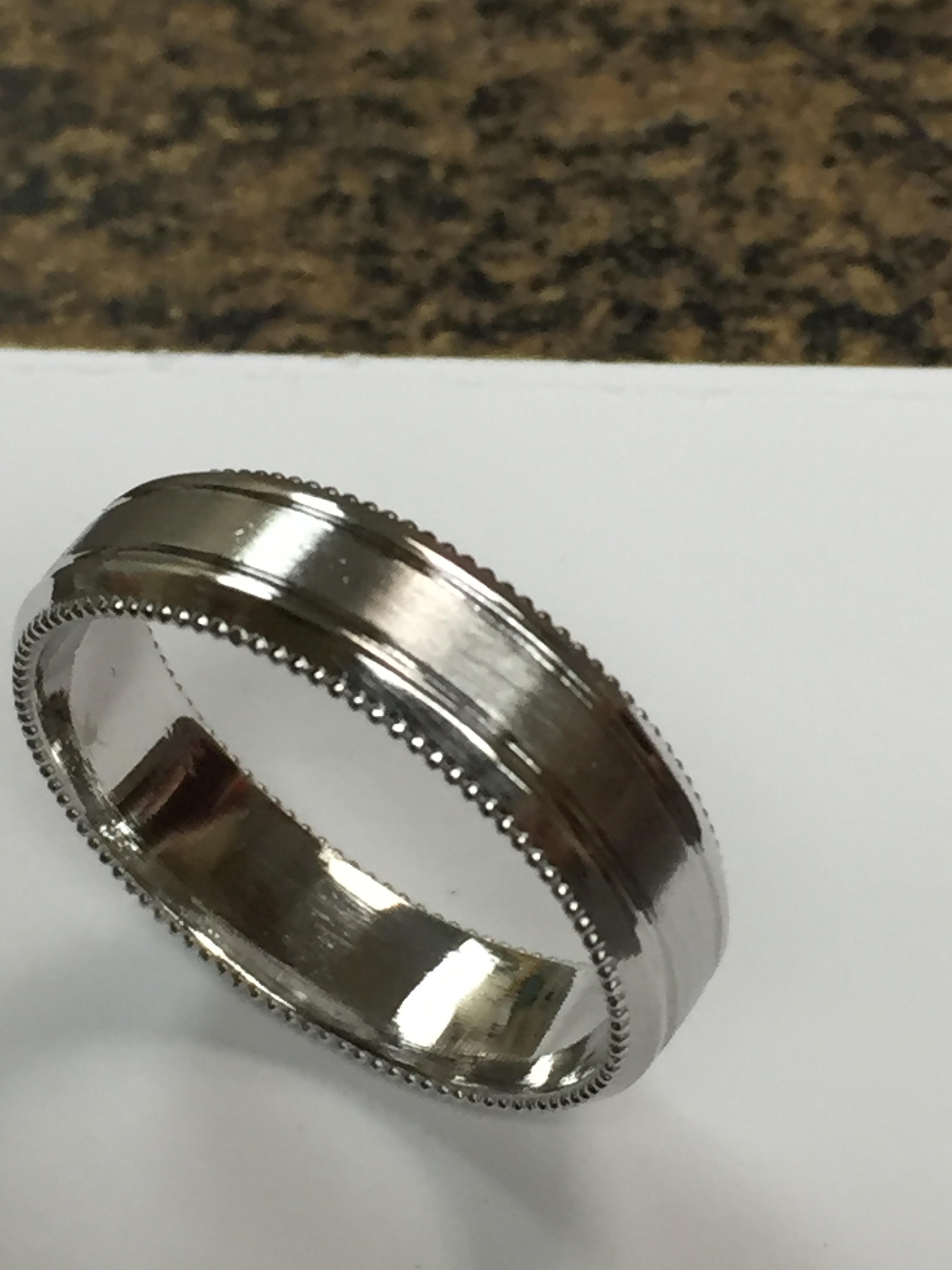 Men's Platinum 950 Plain Wedding Band