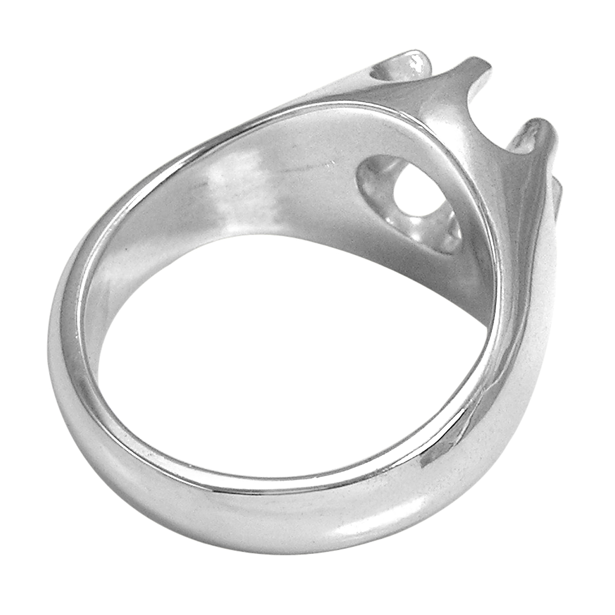 Men's 14k Gold Six-Prong Setting Ring