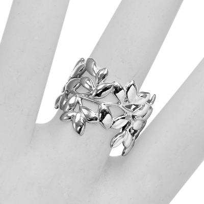 14k Gold Leaf Ring