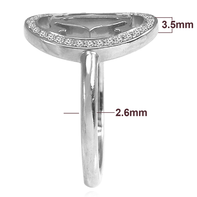 14K Gold Handmade Design Diamond Ring