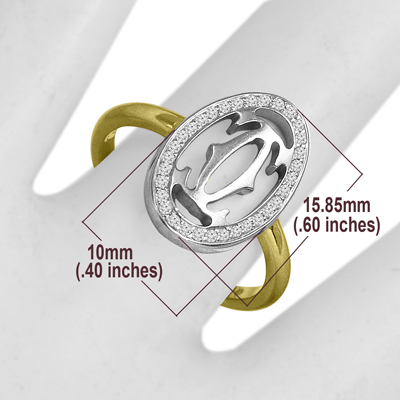 14K Gold Handmade Design Diamond Ring